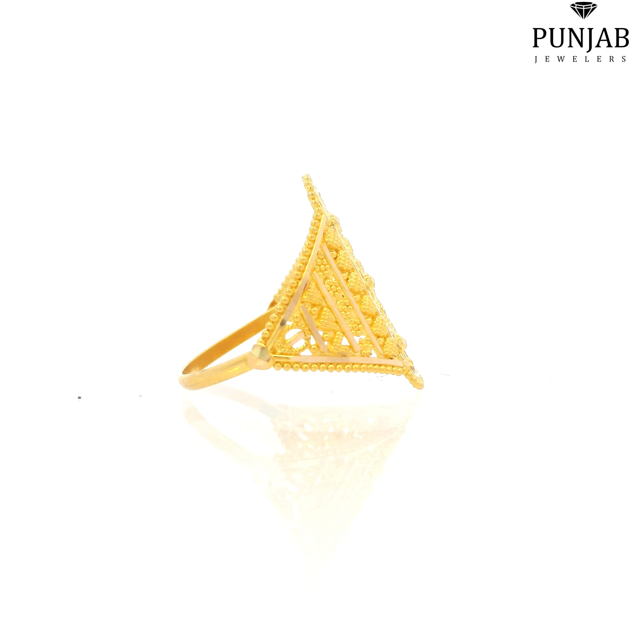 22K Yellow Gold Traditional Ring