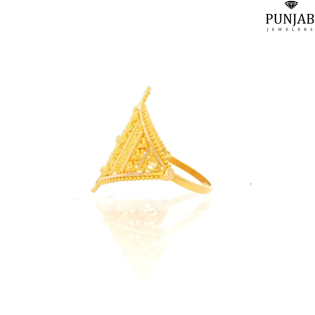 22K Yellow Gold Traditional Ring