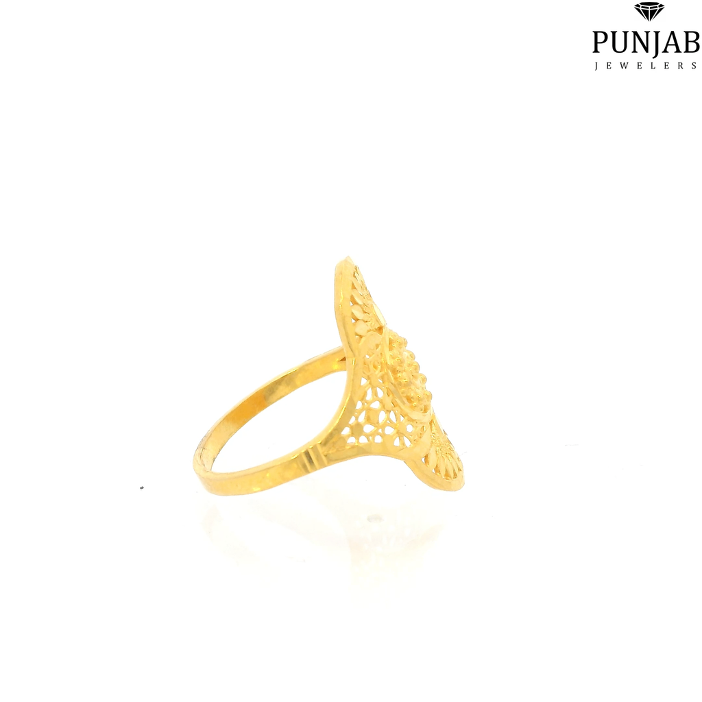 22K Yellow Gold Traditional Ring