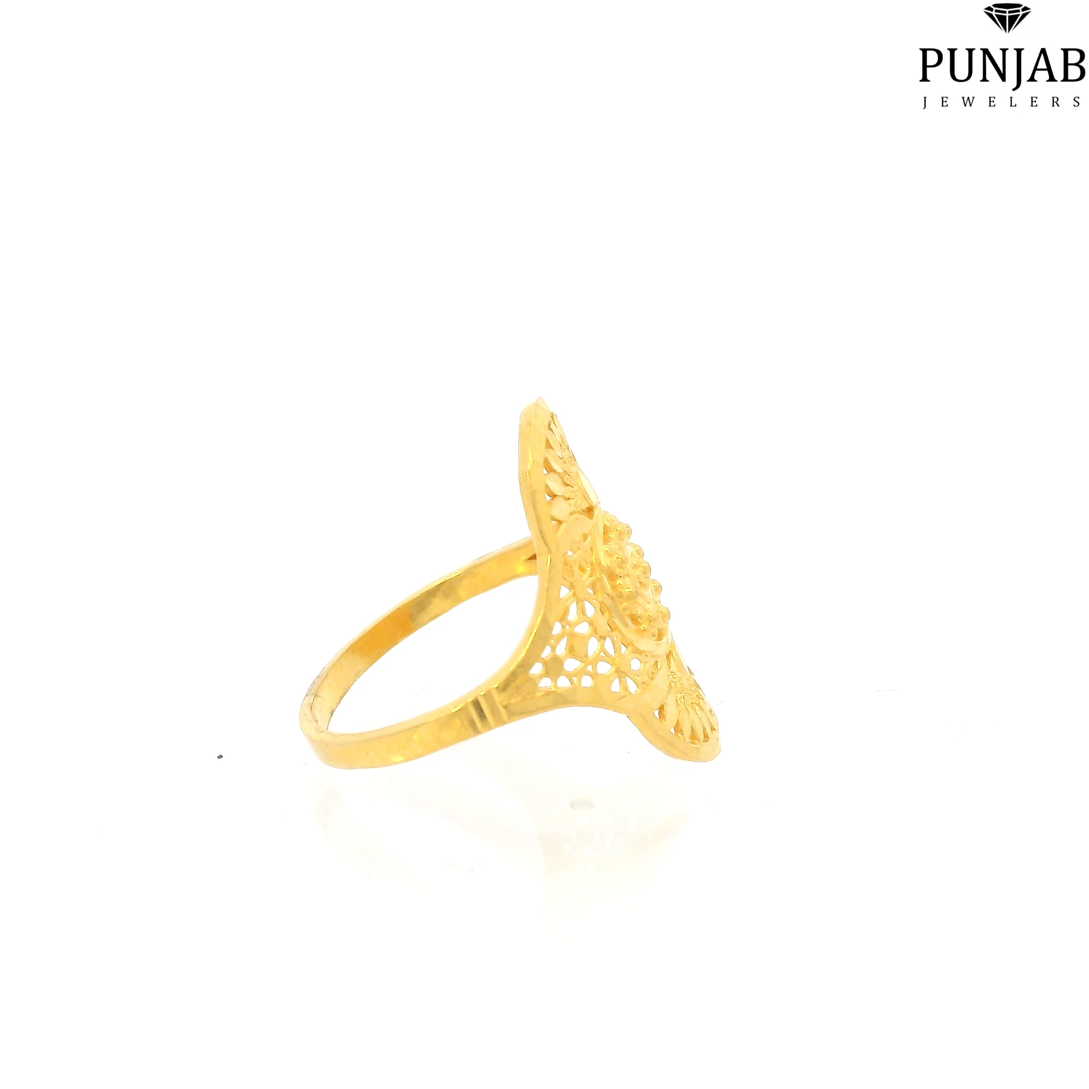 22K Yellow Gold Traditional Ring