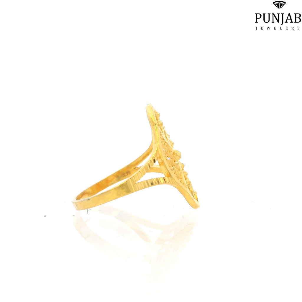 22K Yellow Gold Traditional Ring