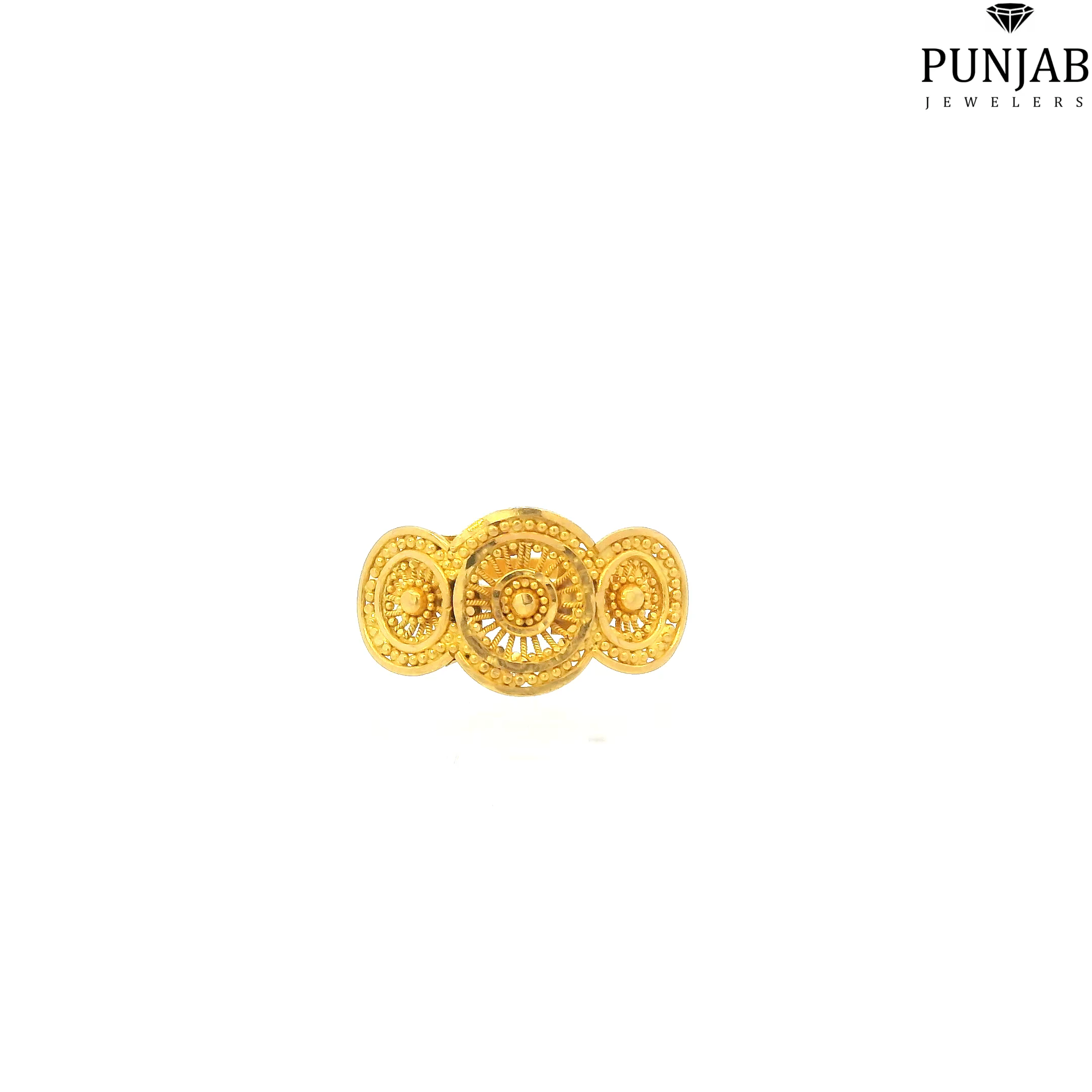 22K Yellow Gold Traditional Ring
