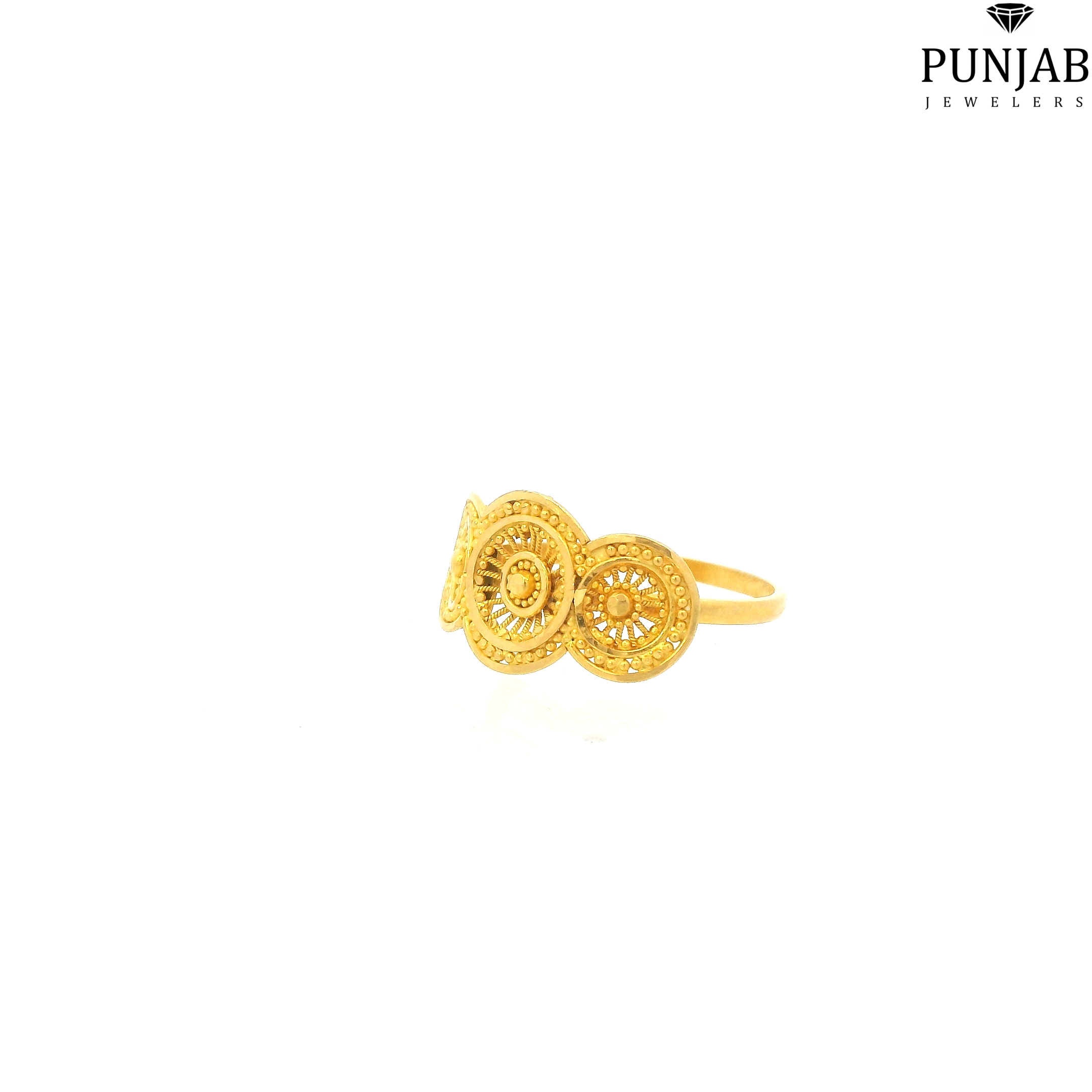 22K Yellow Gold Traditional Ring