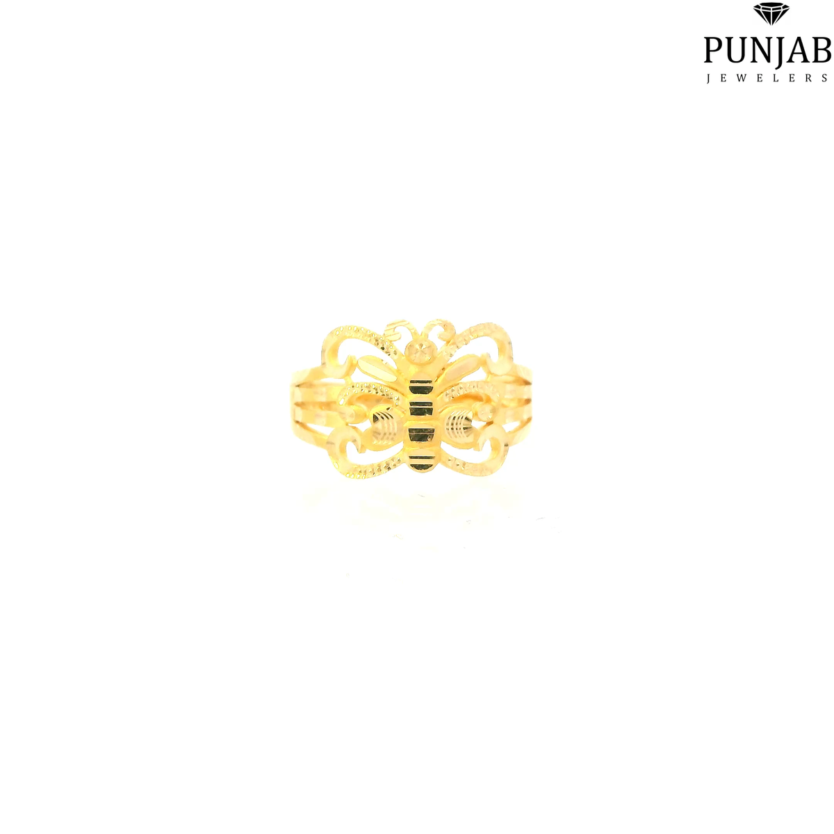 22K Yellow Gold Traditional Ring