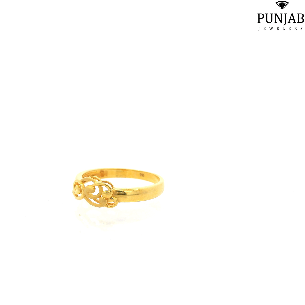 22K Yellow Gold Fancy Ring