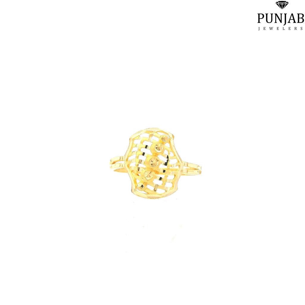 22K Yellow Gold Fancy Ring