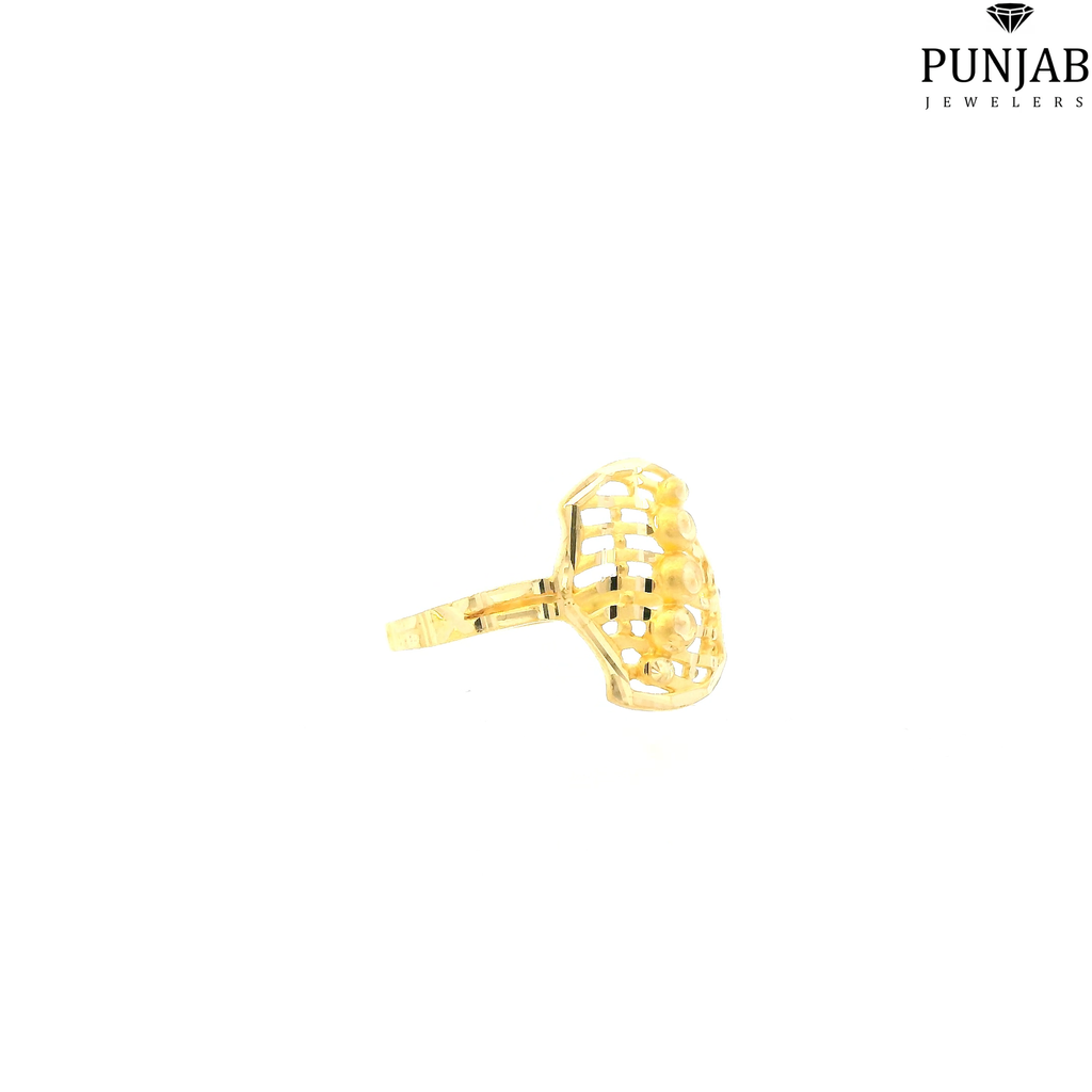 22K Yellow Gold Fancy Ring