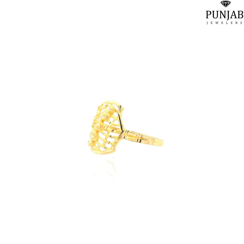 22K Yellow Gold Fancy Ring