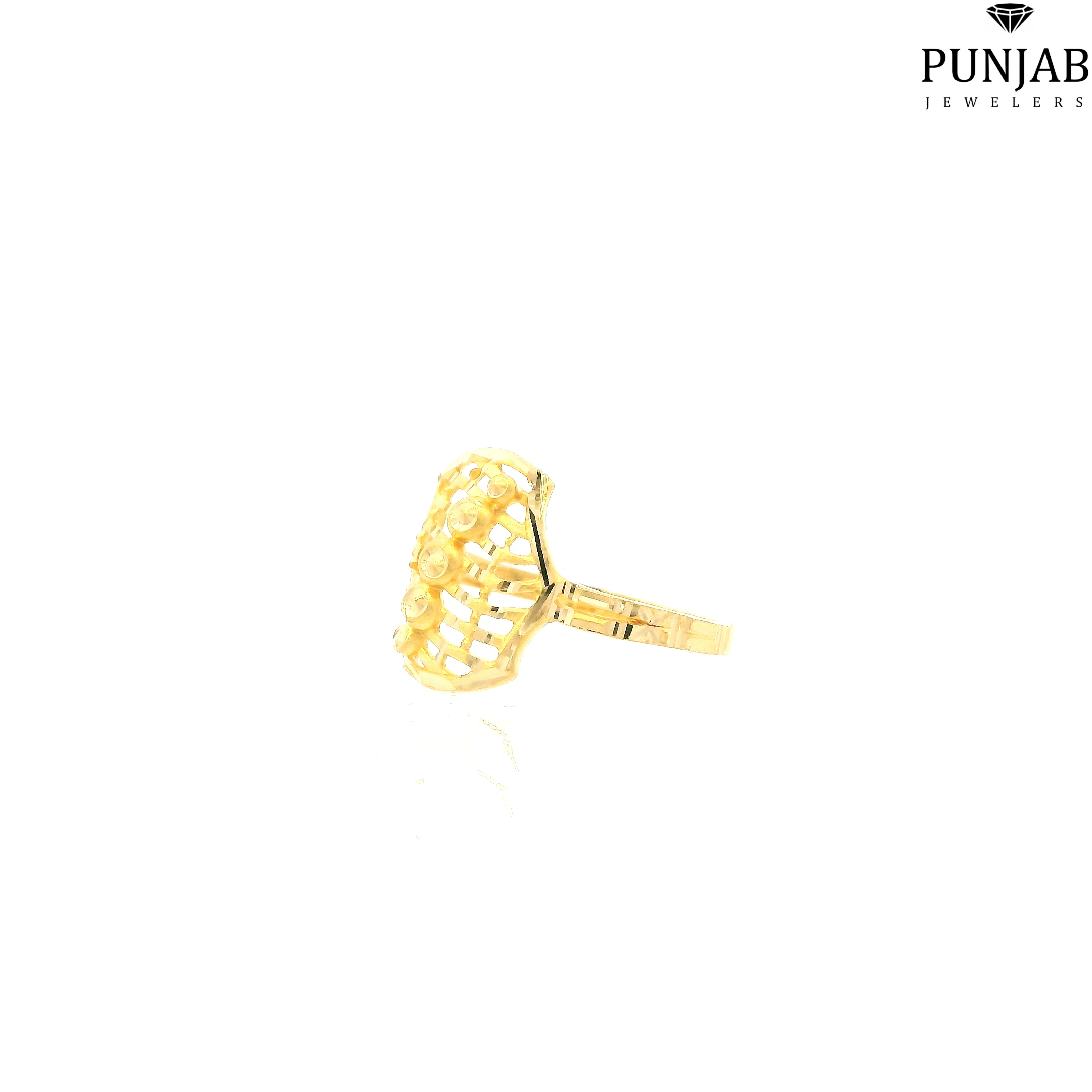 22K Yellow Gold Fancy Ring