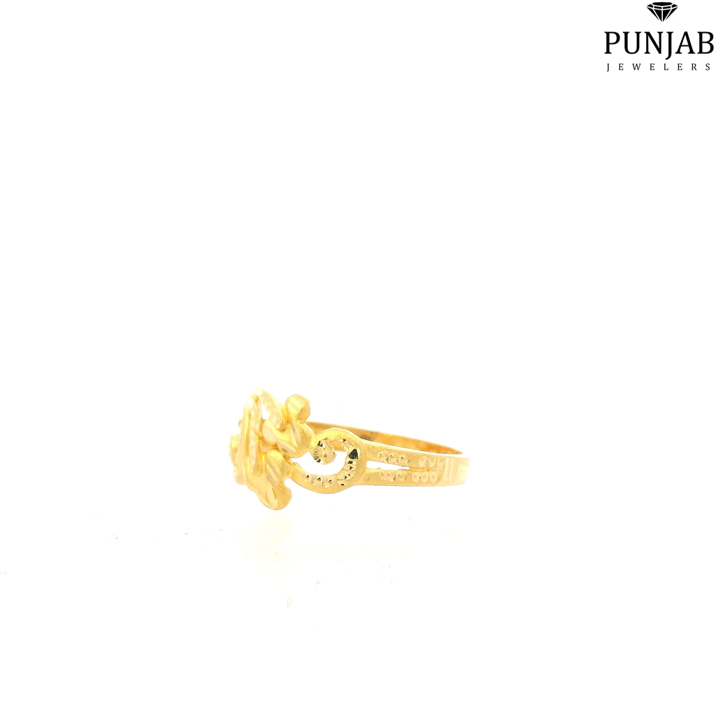 22K Yellow Gold Fancy Ring