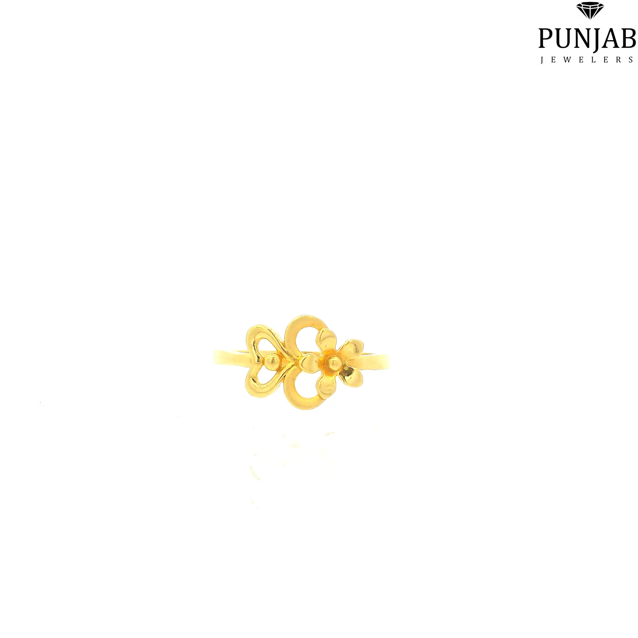 22K Yellow Gold Fancy Ring