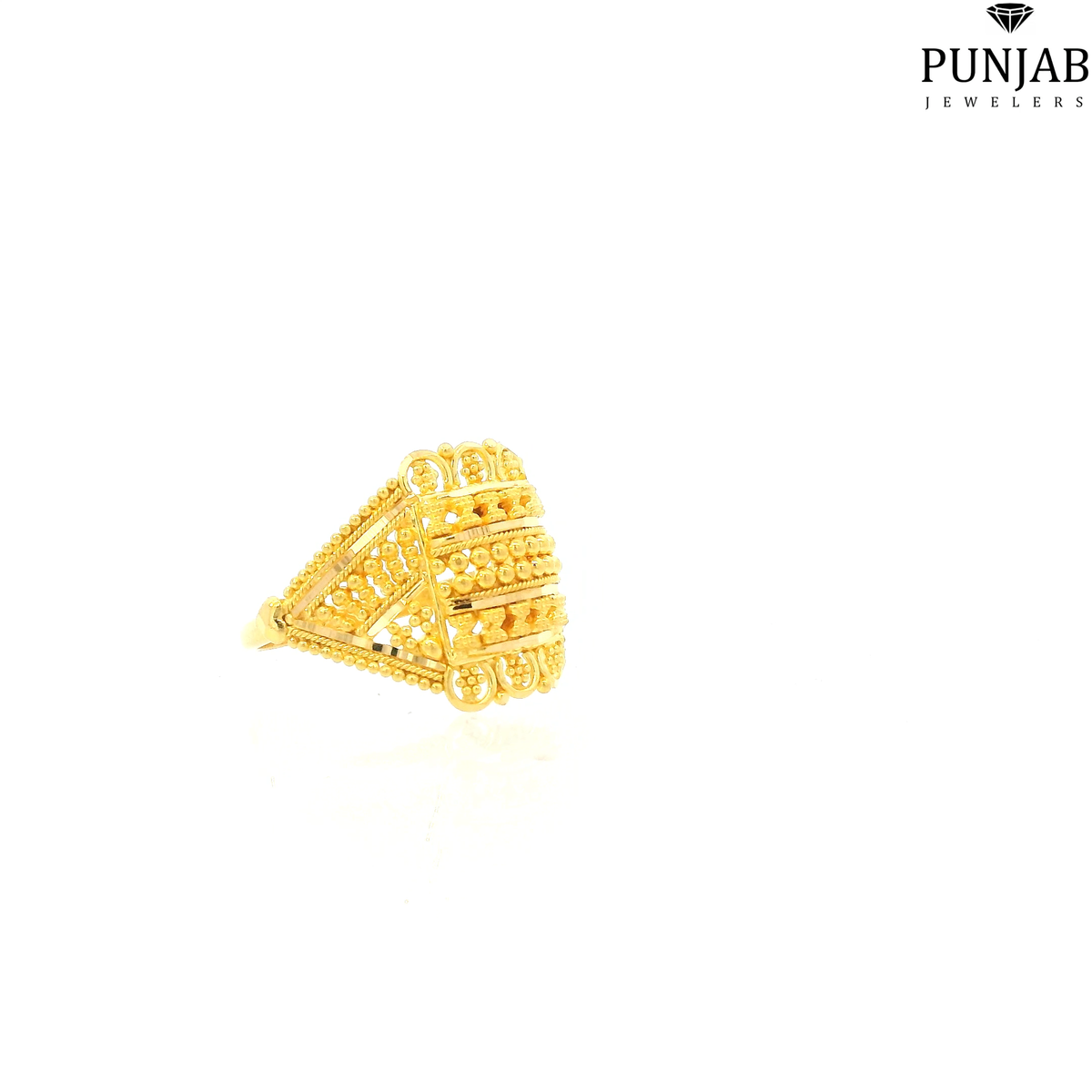 22K Yellow Gold Traditional Ring