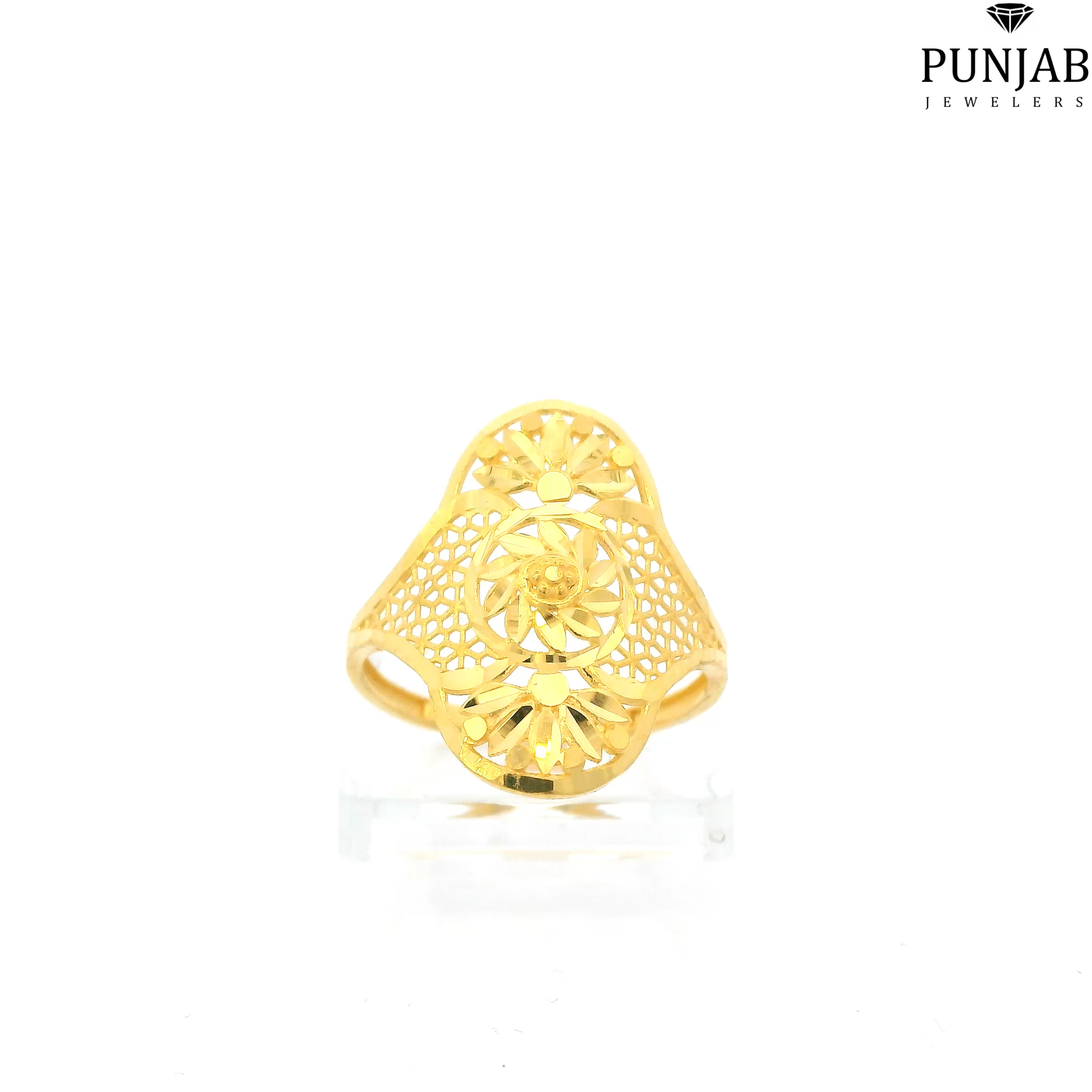 22K Yellow Gold Traditional Ring