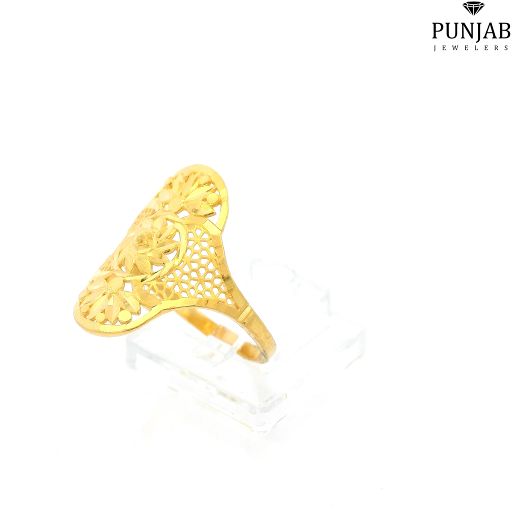 22K Yellow Gold Traditional Ring