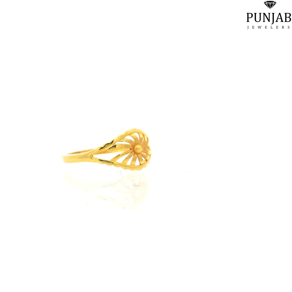 22K Yellow Gold Fancy Ring
