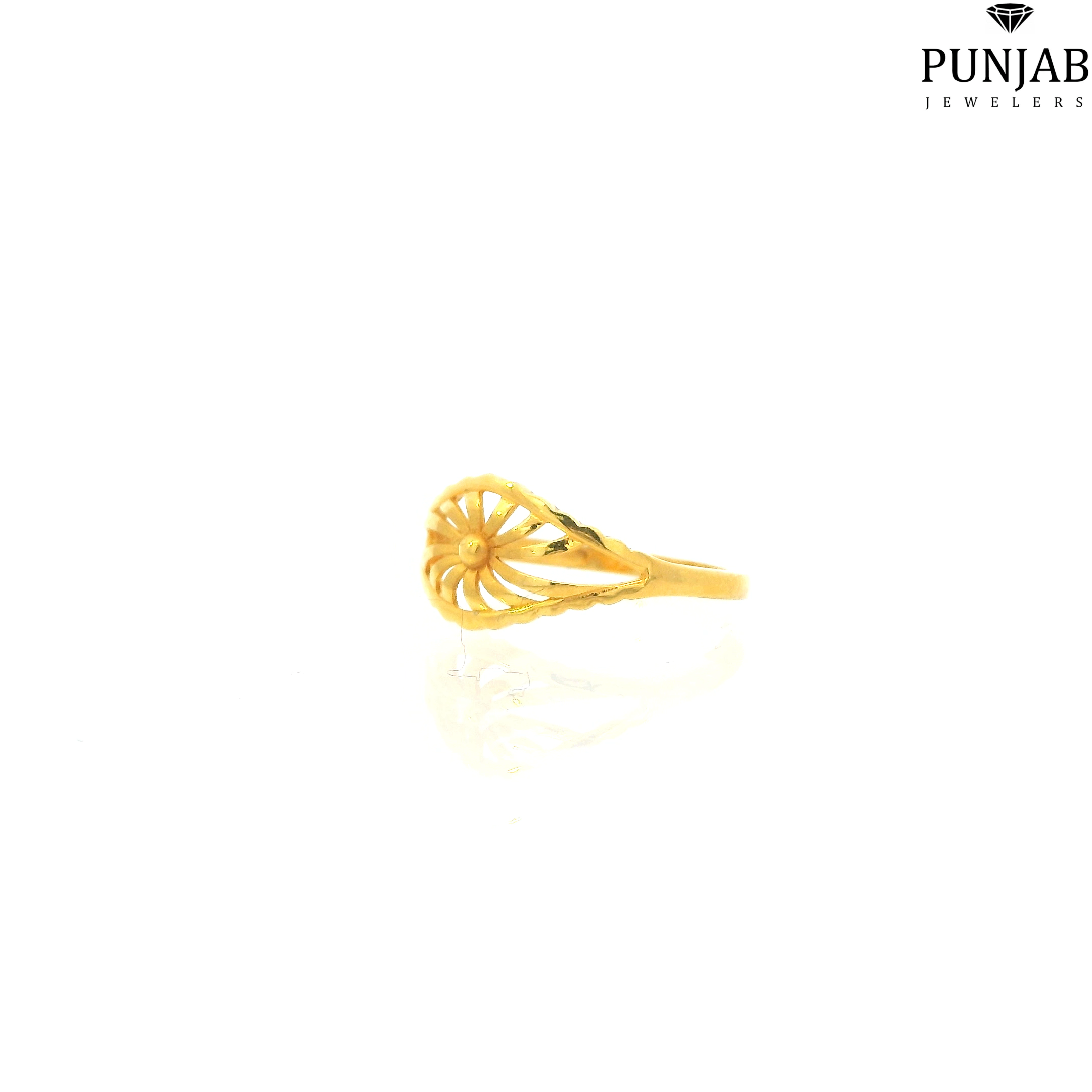 22K Yellow Gold Fancy Ring