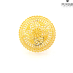 22K Yellow Gold Adjustable Traditional Ring
