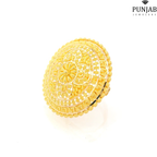 22K Yellow Gold Adjustable Traditional Ring