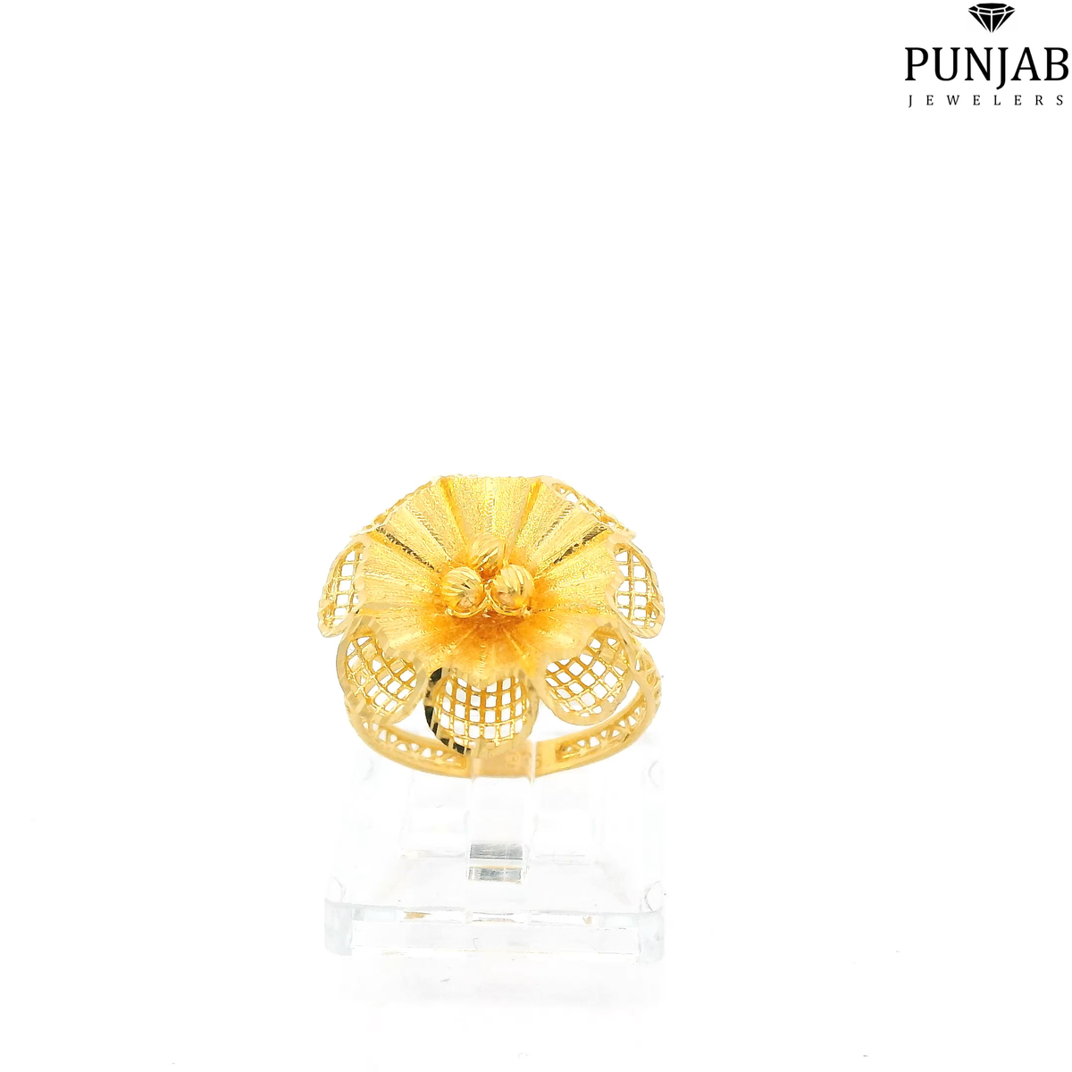 22K Yellow Gold Fancy Ring