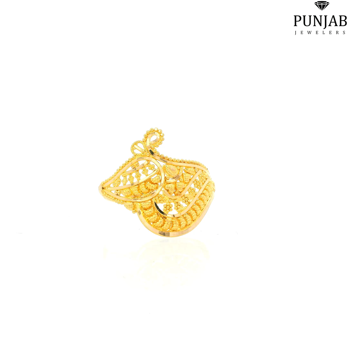 22K Yellow Gold Traditional Ring
