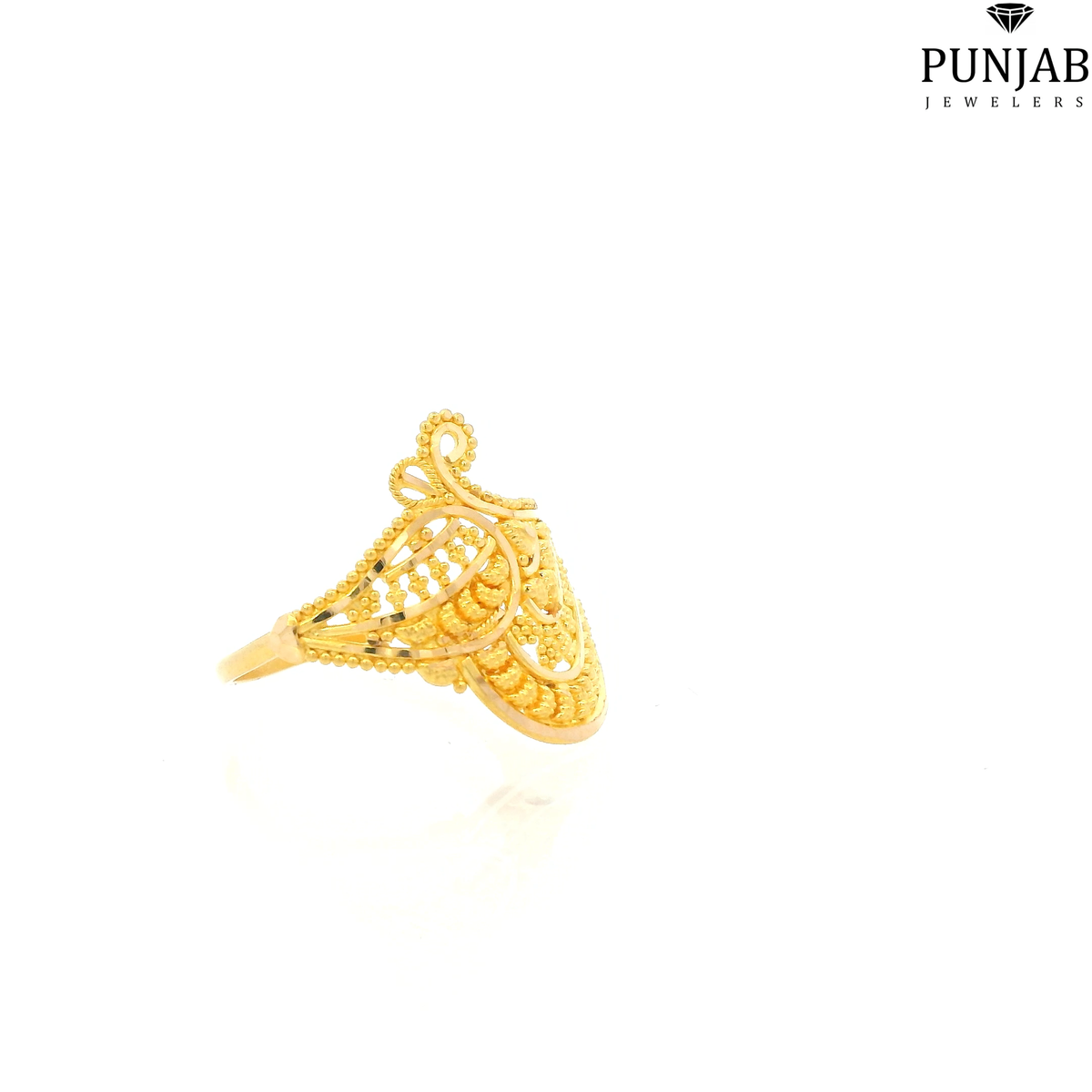 22K Yellow Gold Traditional Ring