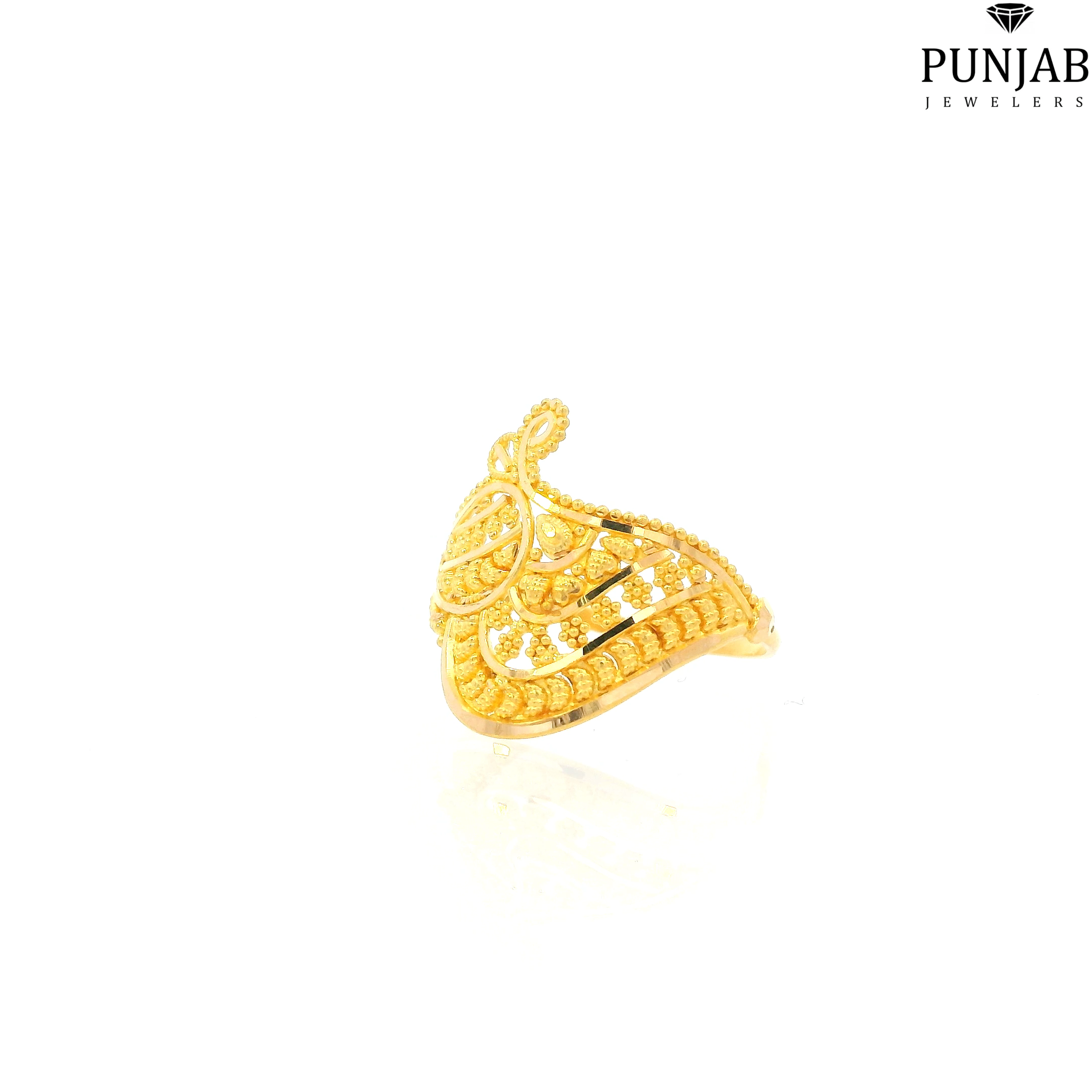 22K Yellow Gold Traditional Ring