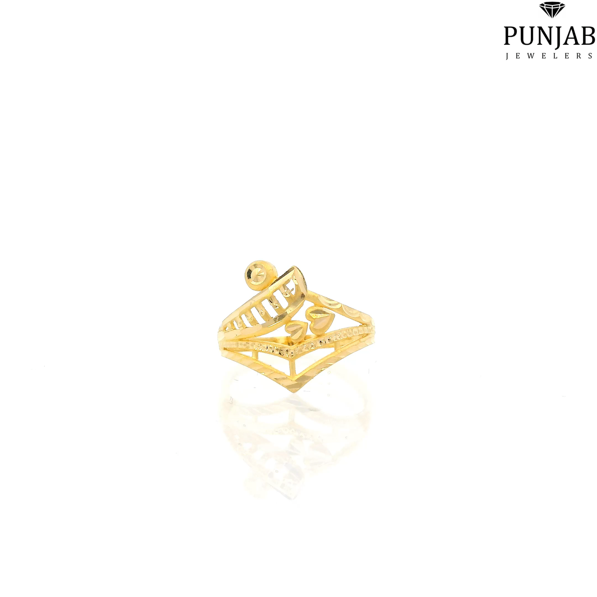 22K Yellow Gold Traditional Ring