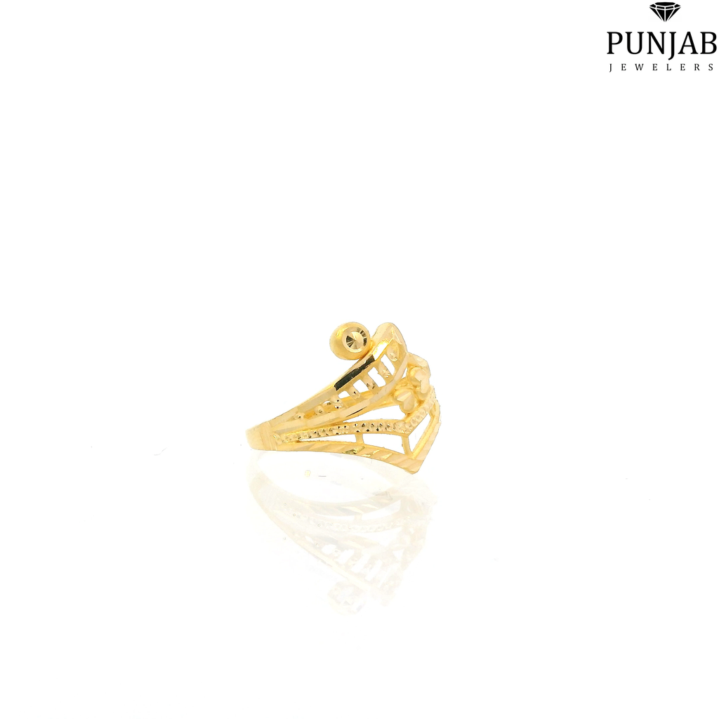 22K Yellow Gold Traditional Ring