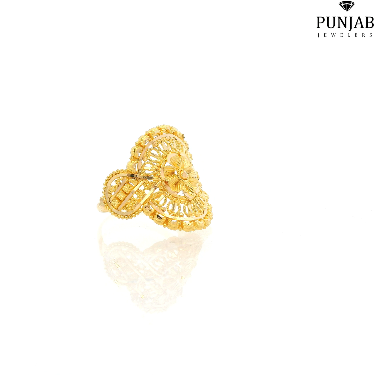 22K Yellow Gold Traditional Ring
