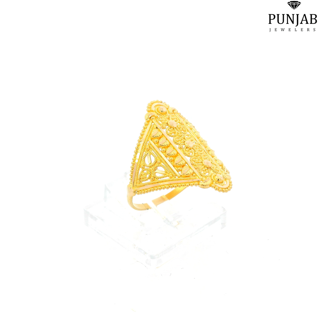 22K Yellow Gold Traditional Ring