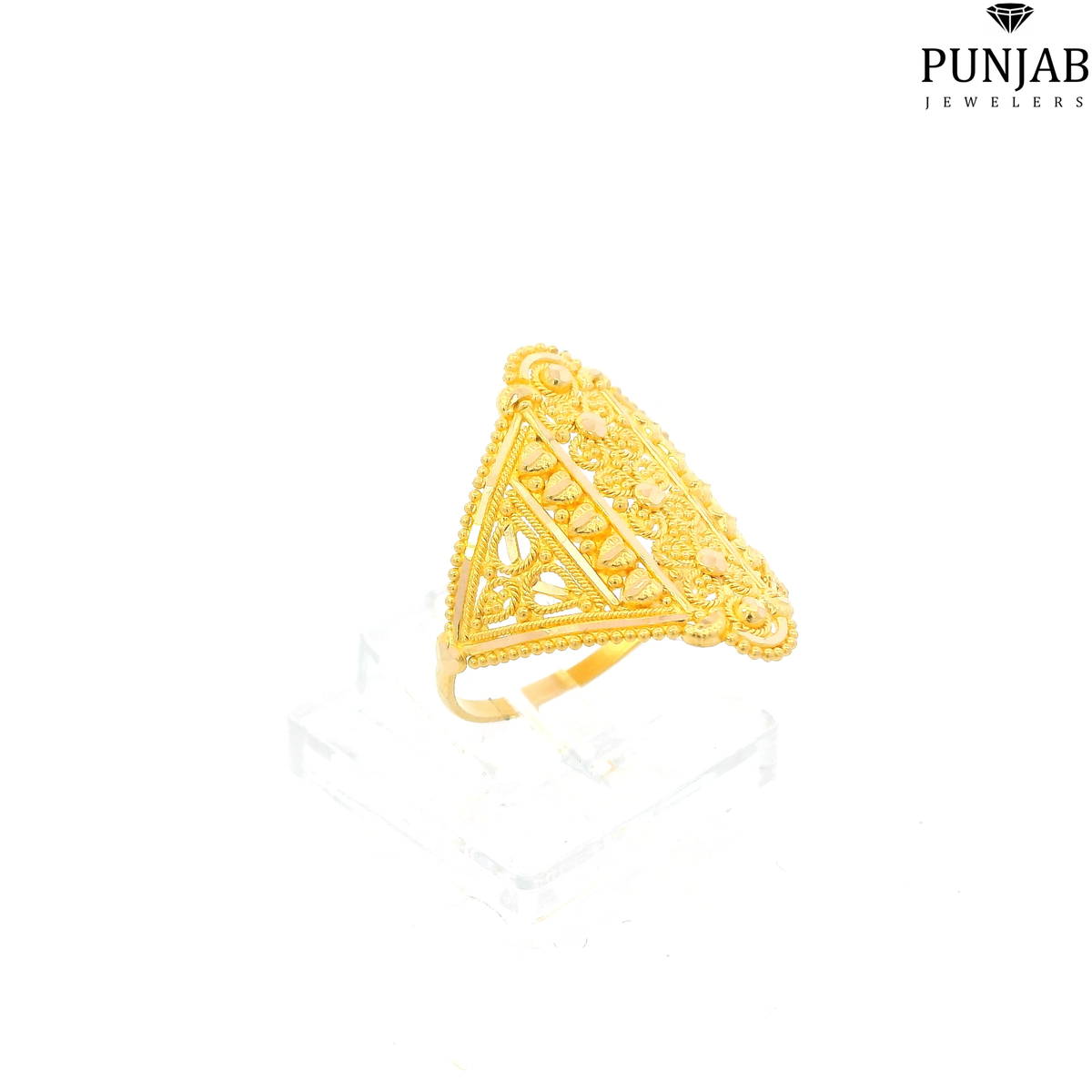 22K Yellow Gold Traditional Ring
