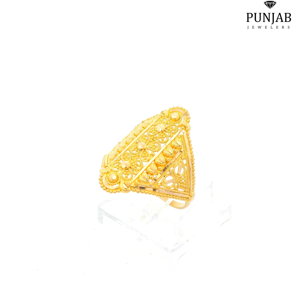 22K Yellow Gold Traditional Ring