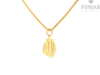 22K Yellow Gold Allah Pendant