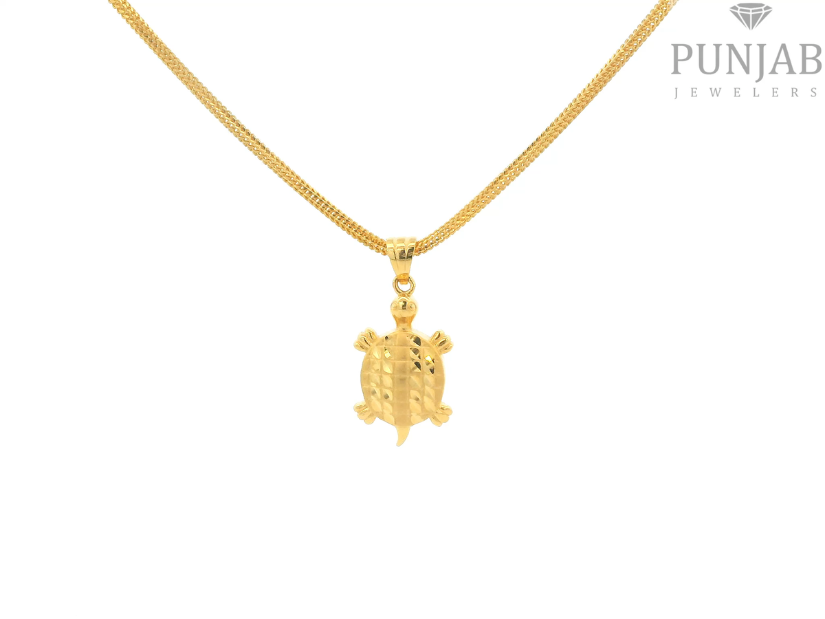 22K Yellow Gold Fancy Pendant