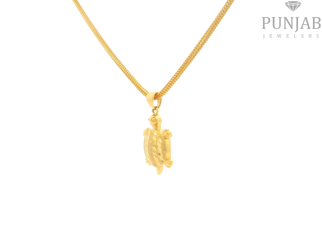 22K Yellow Gold Fancy Pendant