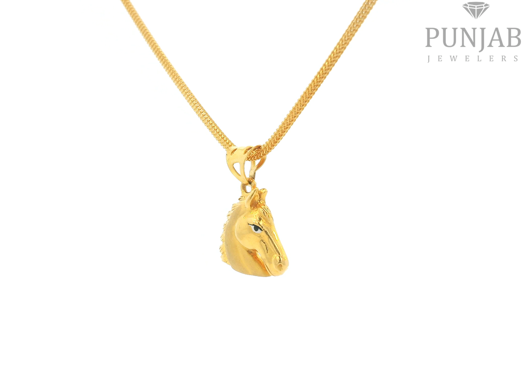 22K Yellow Gold Fancy Pendant