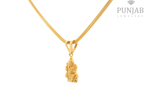 22K Yellow Gold Om Pendant