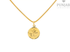22K Yellow Gold Allah Pendant