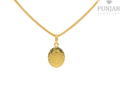 22K Yellow Gold Traditional Pendant