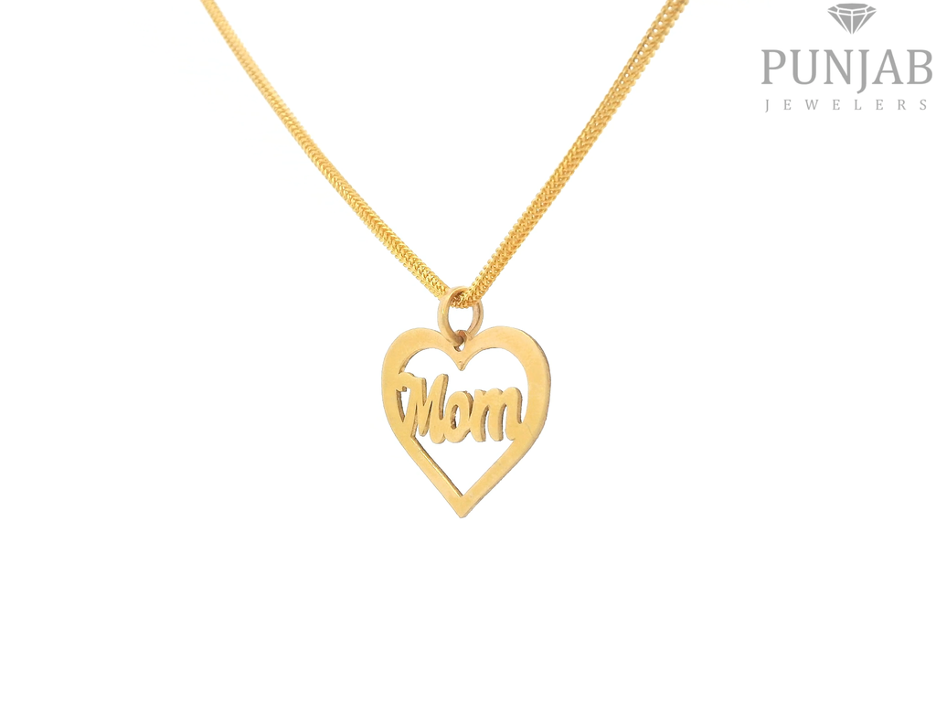22K Yellow Gold Fancy Pendant