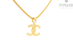22K Yellow Gold Fancy Pendant