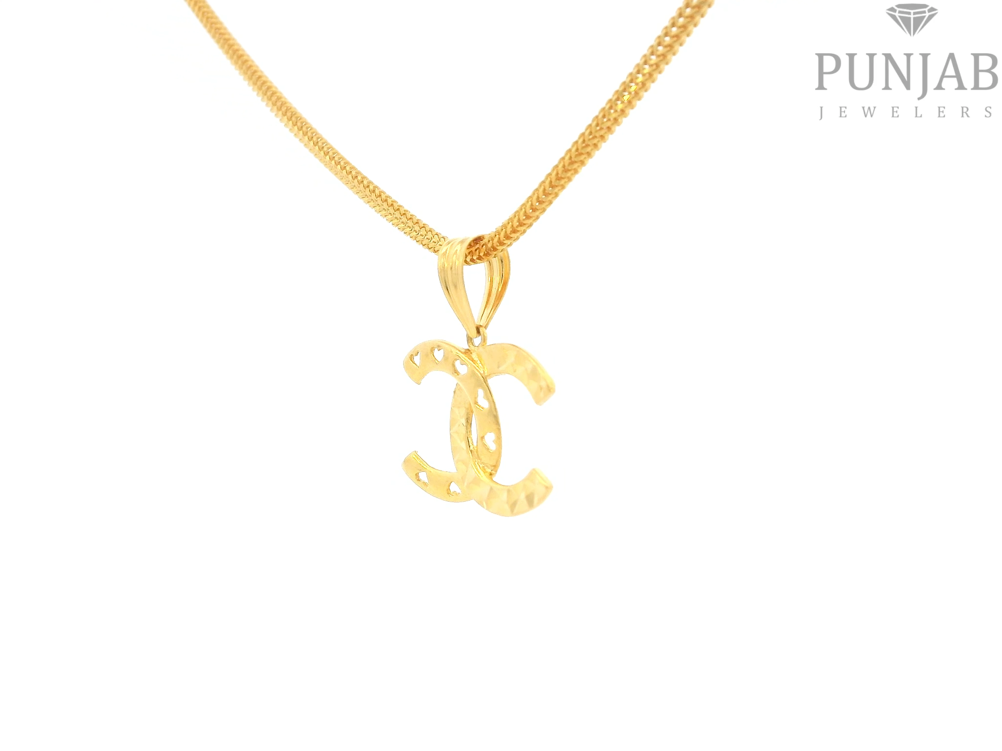 22K Yellow Gold Fancy Pendant