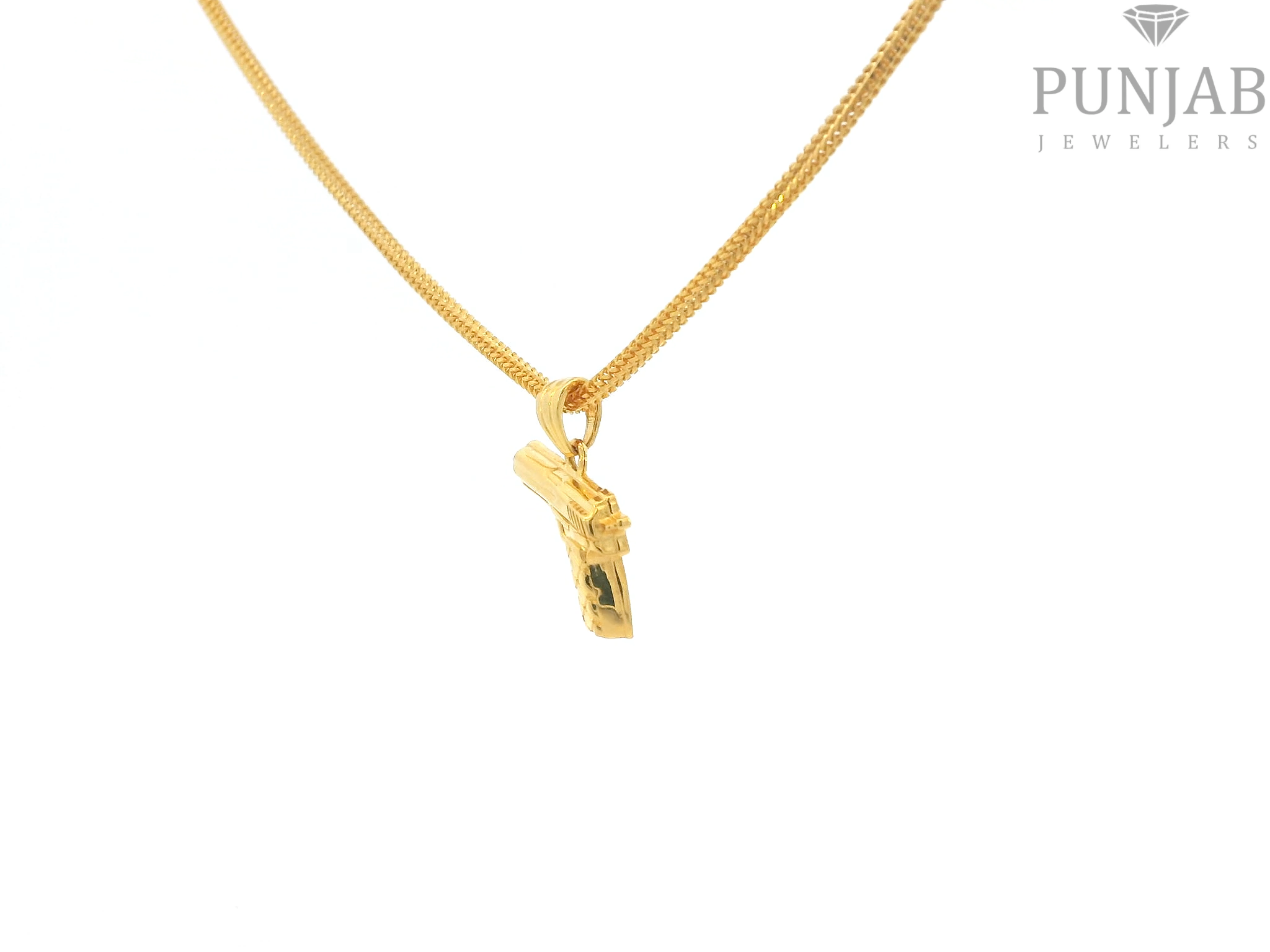 22K Yellow Gold Fancy Pendant