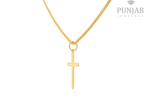 22K Yellow Gold Cross Pendant