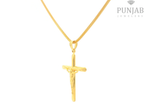 22K Yellow Gold Cross Pendant