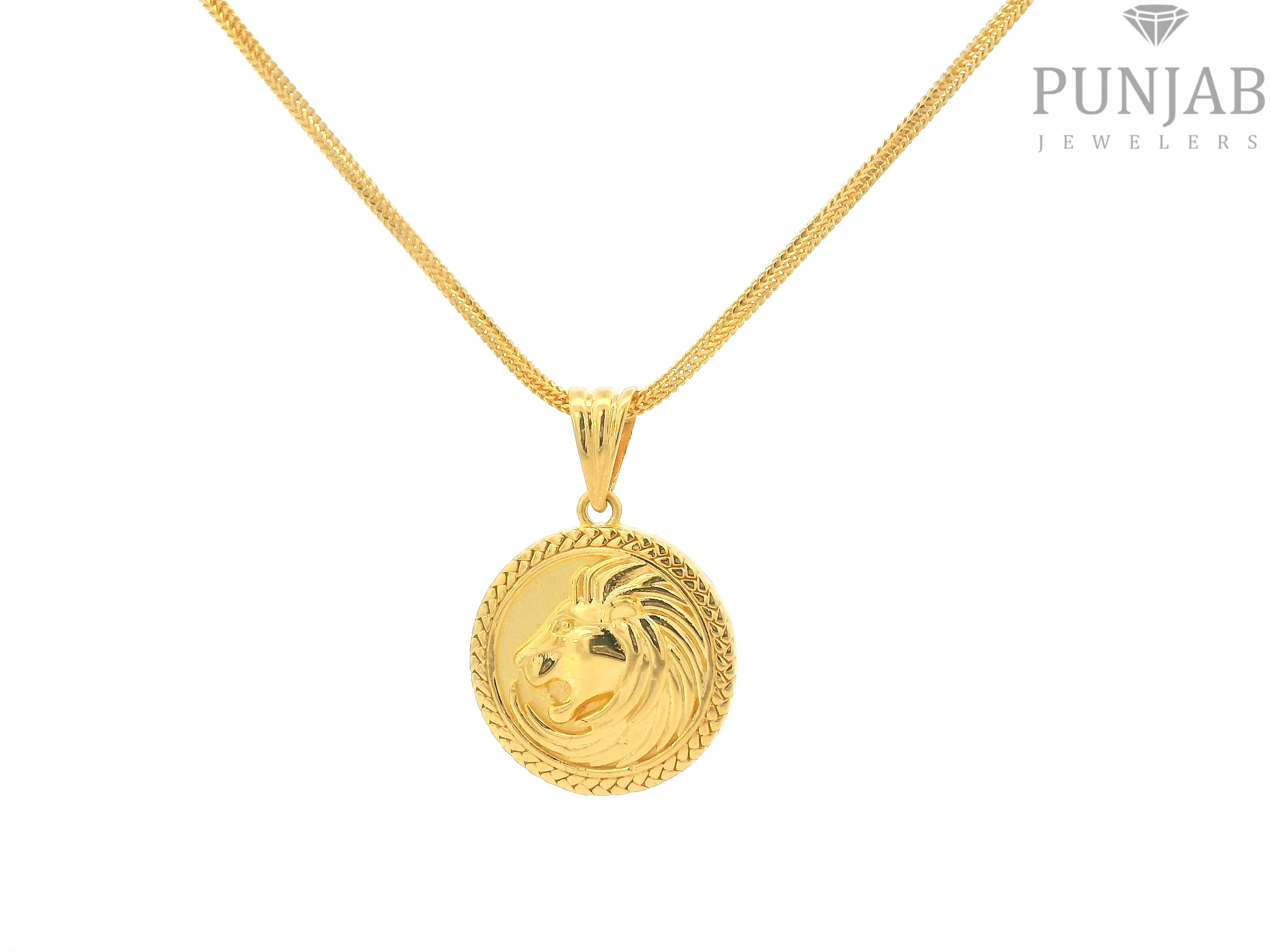 22K Yellow Gold Fancy Pendant