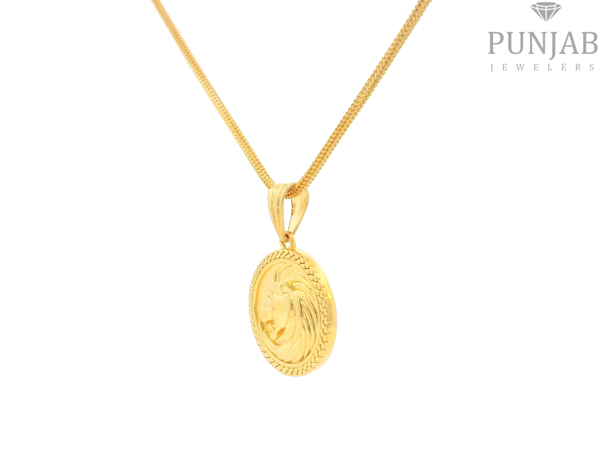 22K Yellow Gold Fancy Pendant