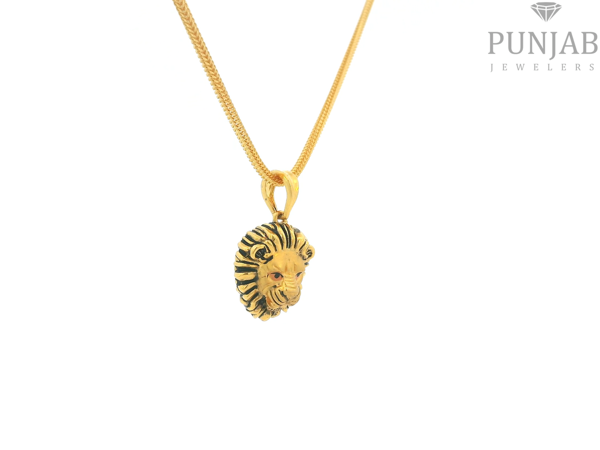 22K Yellow Gold Fancy Pendant
