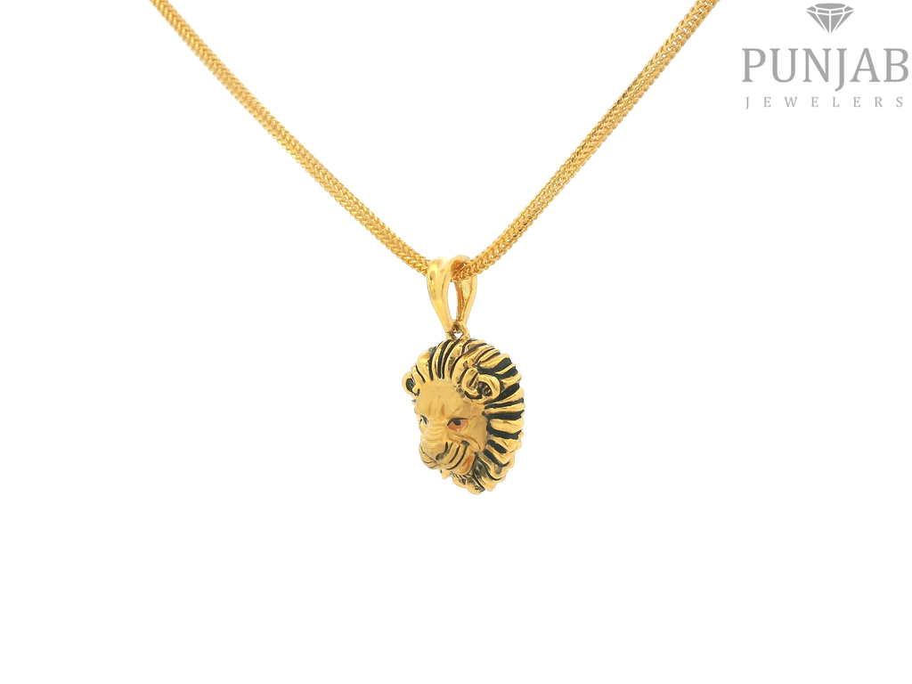 22K Yellow Gold Fancy Pendant