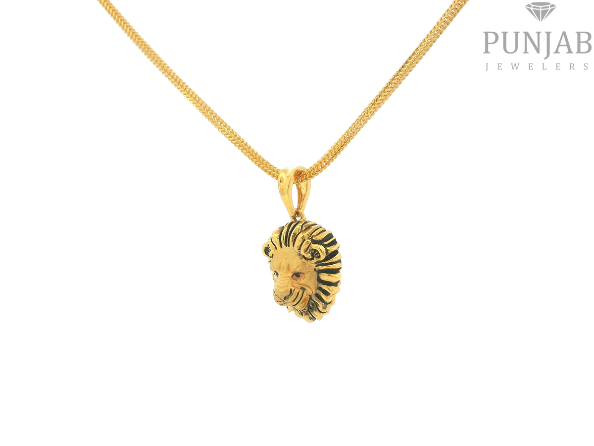 22K Yellow Gold Fancy Pendant